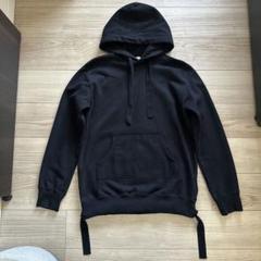 JOHN LAWRENCE SULLIVAN パーカー 黒 0196225M0026 JOHN LAWRENCE SULLIVAN】'DEEPER THAN NIGHT' ARM HOLE HOODIE