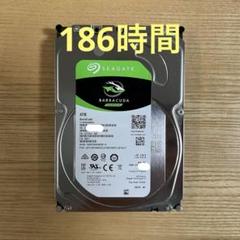 Seagate Barracuda 4TB HDD 使用186時間 Seagate Barracuda 4TB HDD 使用186時間 - メルカリ