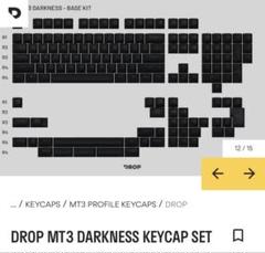 DROP MT3 DARKNESS KEYCAP Base Kit