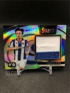 【貴重】久保建英 2024-25 Panini Select 2色メモラ