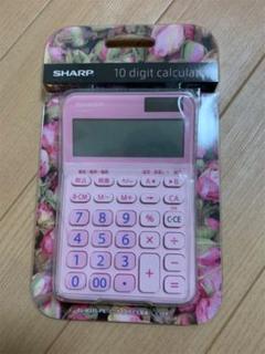 シャープ 電卓 ピンクの中古 未使用品 メルカリ