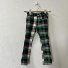 F.O.KIDSエフ・オー・キッズ　チェック柄スリムフィットパンツ　110㎝