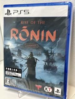 【新品未開封】 Rise of the Ronin Z version PS5