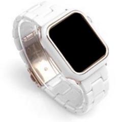 Apple Watch アップル ウォッチバンド 42/44/45mm ホワイト
