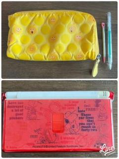 Nintendo DS 本体　ジャンク品　スヌーピー　ケースおまけ付き