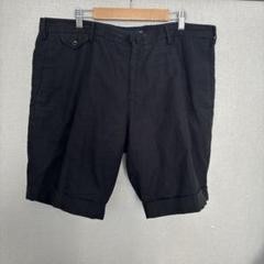 ◎INCOTEX/インコテックス 黒リネン ショートパンツ it52513.jpg