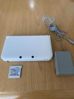 ニンテンドー3DS LL ホワイト　充電器➕とんがりボウシと魔法の町　セット