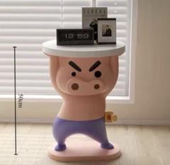 クレヨンしんちゃん　ぶりぶりざえもん　サイドテーブル 50cm