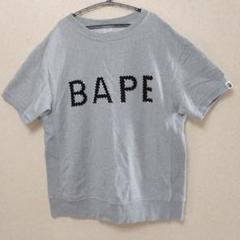 ａ bathing ape Ｔシャツ エイプ BAPEロゴ ラインストーン