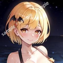 ゆ*き様 萌えタオル\"馬跳びアリューシア\"超厚手大判タオル&バスタオルシークレッ l*s様 萌えタオル