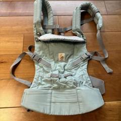 ergobaby 抱っこひも ライトグリーン&安全ベルト付き