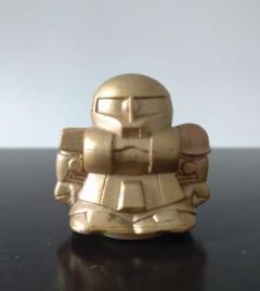 ガシャポン SVガンダム シャア専用ザク ゴールド ソフビ