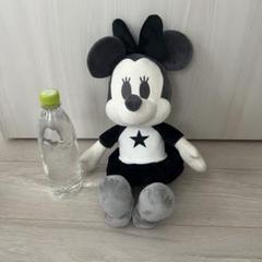 ミニーマウス ぬいぐるみ モノクロ