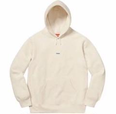 supreme Micro Logo Hooded Sweatshirt L