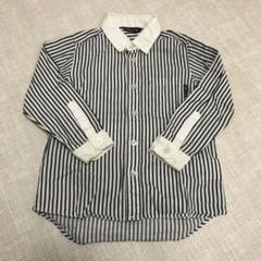コムサイズム ストライプシャツ 長袖 90