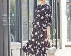 tocco closet★　ワンピース　花柄　フラワー　デート服　袖リボン