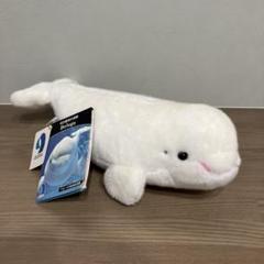 【タグ付き】名古屋港水族館　ホワイトベルーガ ぬいぐるみ
