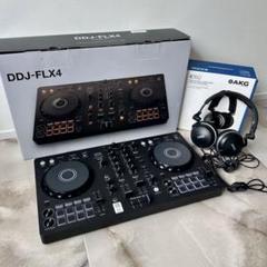 クラシック Pioneer DDJ-FLX4+AKG メルカリ - 極美品 セット K182ヘッドホン DJ機材