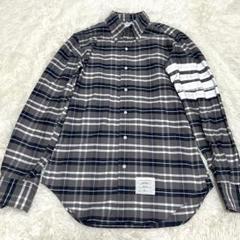 【美品】トムブラウン シャツ 錨柄 ボタンダウン 長袖シャツ コットン 0 S 2025年最新】THOM BROWNE メンズ シャツの人気アイテム - メルカリ