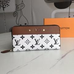 美品◆LOUIS VUITTON 長財布 ホワイト/ブラウンのサムネイル