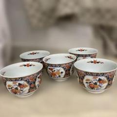 庫山窯　深鉢　5個　金唐草　牡丹 庫山窯 深鉢 5個 金唐草 牡丹 食器・キッチン用品