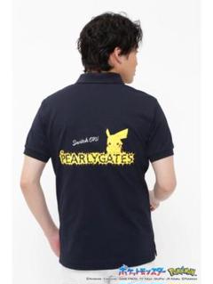 人気完売パーリーゲイツピカチュウ半袖ポロシャツトップスネイビーサイズ7 人気完売パーリーゲイツピカチュウ半袖ポロシャツトップス