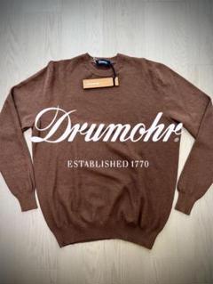 未使用　ドルモア DRUMOHR コットンニット 50 ブラウン 楽天市場】ドルモア（サイズ（S/M/L）LL）（ニット・セーター