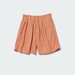 UNIQLO GIRLS リネンブレンドイージーショートパンツ 150cm