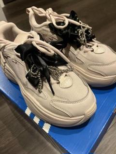 【美品】adidas Originals 厚底スニーカーオズガイア 24.5㌢ adidas スニーカー オズガイア / Ozgaia 厚底スニーカー