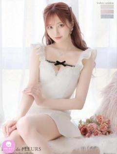 最終値下げROBE de FLEURS 高級ホワイトドレス