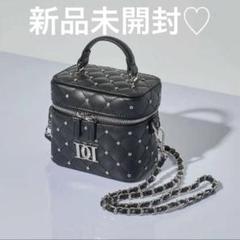 りの　新品未開封　キルティングスクエアミニバッグBLK キルティングパールスクエアミニバッグ – Darich (ダーリッチ)