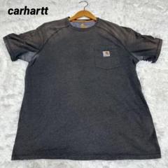 【カーハート】/carhartt/Tシャツ/グレー/（L）/ポケット付/日焼け