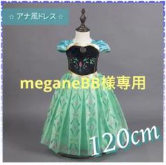 プリンセス キッズ ドレス 120 アナ雪 お誕生日 パーティ ディズニー