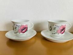アラビア ARABIA Valmu コーヒーカップ ソーサー-