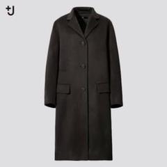限界値下げLサイズユニクロ J カシミヤブレンドチェスターコート