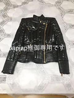 ☆未使用☆バルマンライダースダウンジャケット☆シャネル☆エルメス★グッチ☆