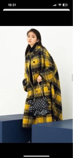 週末限定お値下げ中！！！！レッドヴァレンティノ　モヘアコート　今田美桜着 週末限定お値下げ中！！！！レッドヴァレンティノモヘアコート