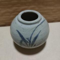 櫻】朝鮮美術 李朝 染付 龍紋 特大43cm 壺 花瓶 旧家蔵出品