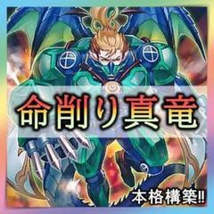 【即購入可】　遊戯王　命削り真竜　構築済みデッキ　マスターP 匿名配送 遊戯王 命削り真竜 構築済みデッキ スリーブ付き 本格構築