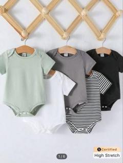 SHEIN ベビー 5点セットロンパース