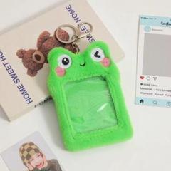トレカケース 動物 ぬいぐるみ 韓国 推し活 かえる ST0082 N04