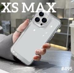 iphoneXSMAX クリア ケース 透明 スマホ 耐衝撃 シンプル カバー