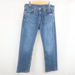 LEVIS 505 USED加工 ヒゲ ストレッチ デニム パンツ 古着 34