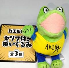 カエルDX セリフ付きぬいぐるみ