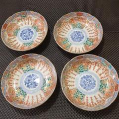 古伊万里 金彩色絵 菊唐草、瓔珞文、桃の図 三つ組鉢 2025年最新】瓔珞文の人気アイテム - メルカリ
