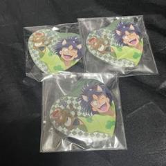 忍たま乱太郎 七松小平太 ナンジャタウン ハート缶バッジ - メルカリ