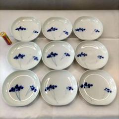 古伊万里　伊万里　染付　豆皿　菓子皿　９客 古伊万里染付豆皿 9客 | 賢祥堂 うつわ店