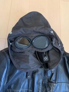 C.P. Company」世界で50枚のみ限定生産レザーゴーグルジャケット