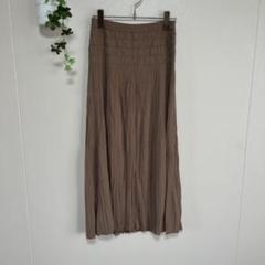 ☆ドイツ発*ZARA*新作*ニットプリーツスカート/BROWN☆ ☆ドイツ発*ZARA*新作*プリーツスカートニットドレス/BROWN☆
