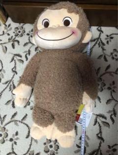 おさるのジョージ ぬいぐるみ 赤いほっぺ スーパーラージ 可愛い 新品 タグ付き